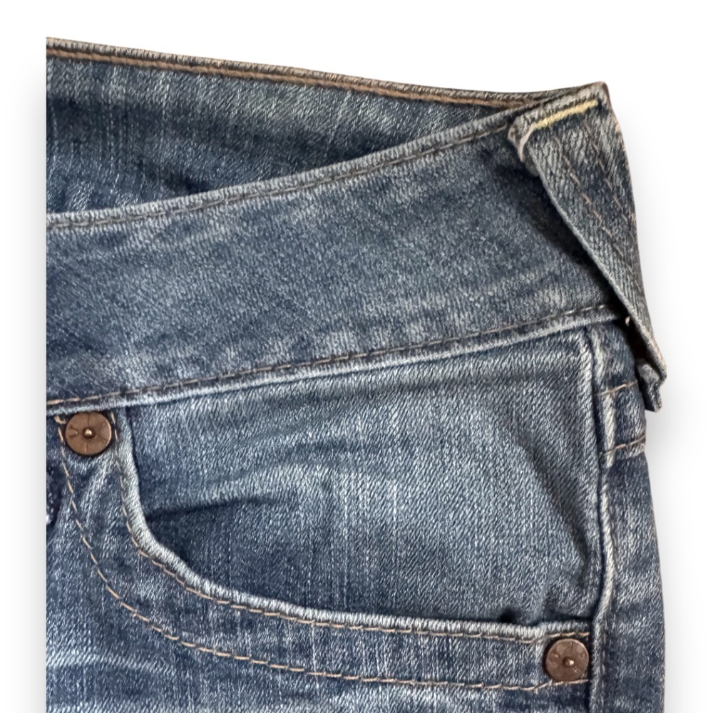 TRUE RELIGION plain wash straight leg jeans blue size 28 - Picture 6 of 15